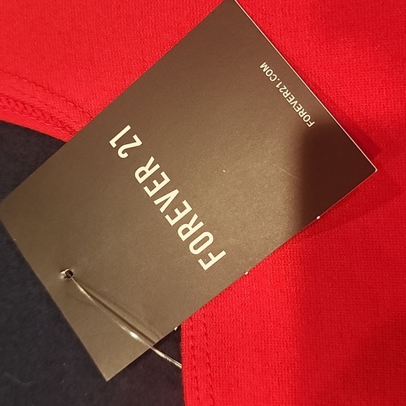 NWT ❤️ Forever 21 Red Sleeveless Tank Bodycon Dress Medium - Picture 3 of 4